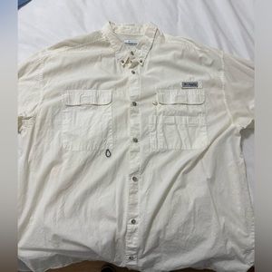Columbia PFG Off White XXL